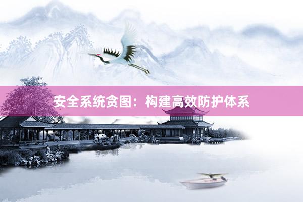 安全系统贪图：构建高效防护体系